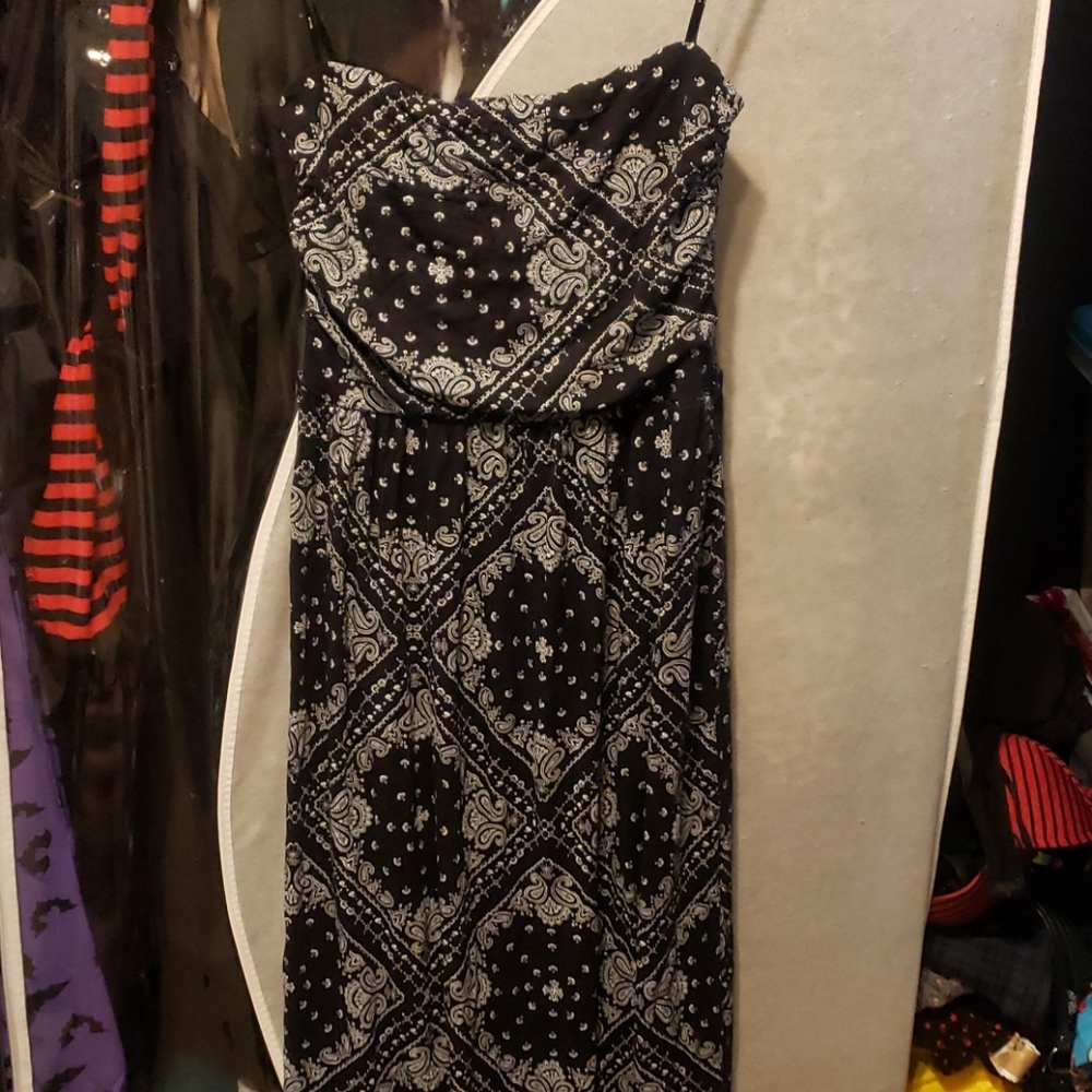 Maxi bandana dress